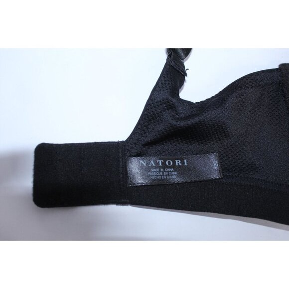 NATORI 7543241 Recharge Bra 32 D Black T-Shirt Smooth Contour Unwired NWT - Picture 5 of 12